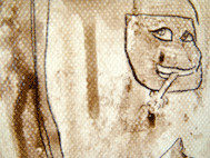 Illustration : Any Kash Terres et encre de Chine sur canevas, 2010 Illustration : Any Kash Terres et encre de Chine sur canevas, 2010